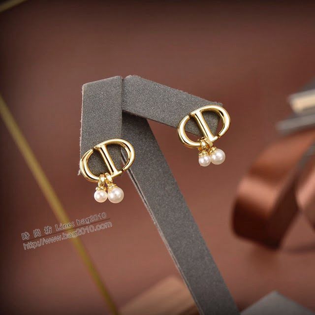 Dior飾品 迪奧經典熱銷款字母耳釘耳環  zgd1368
